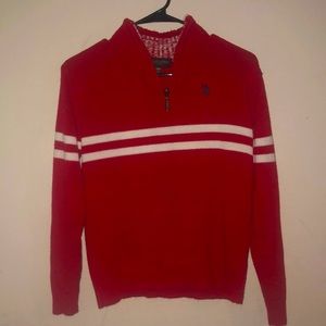 U.S. POLO ASSN. LONG SLEEVE SHIRT ZIP UP